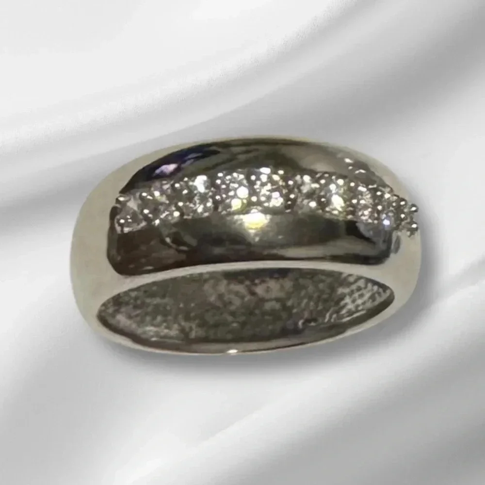 🇨🇦🆕5th Avenue Rhodium Ring - Picture 2 of 16